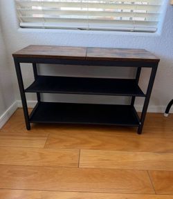 Shoe Bench Entryway Shelf