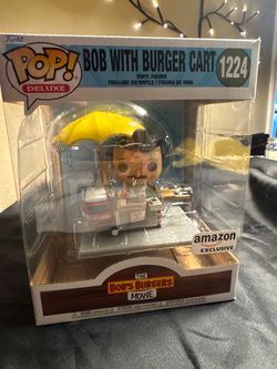 Funko Pop Deluxe Bob with Burger Cart #1224