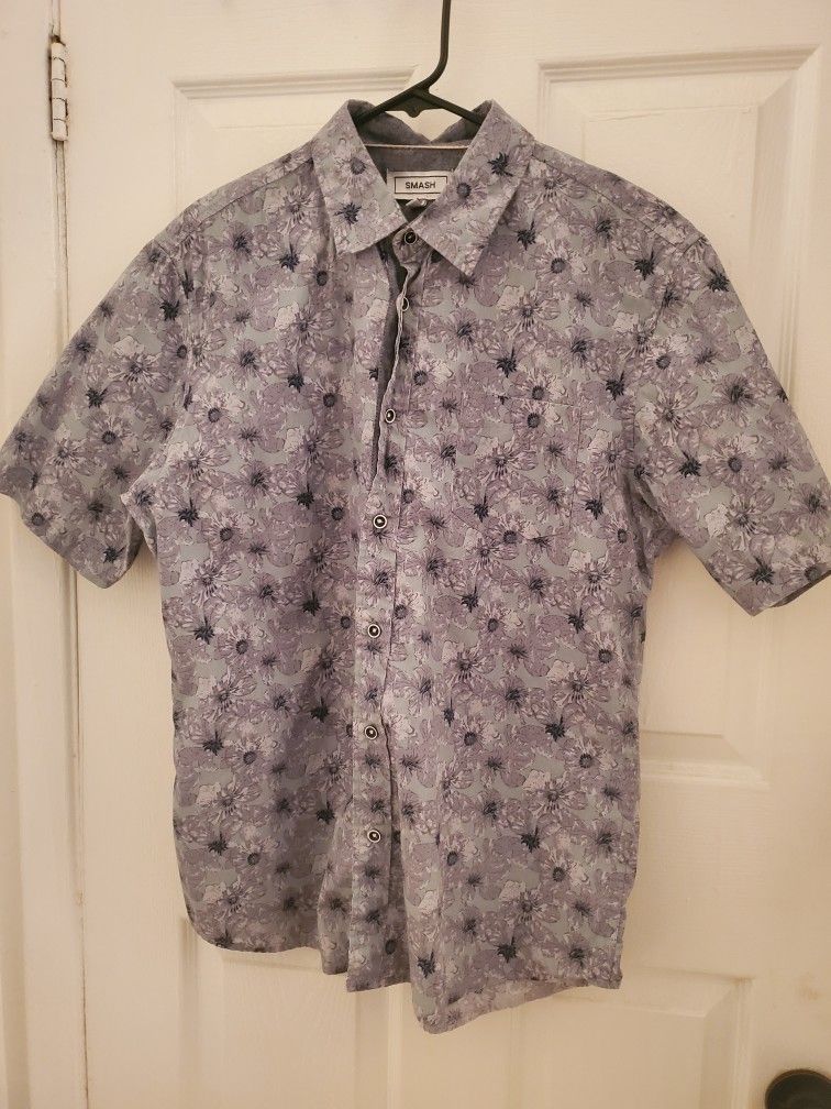 Smash Button Up Short Sleeve