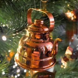 Copper🫖kettle ornament 