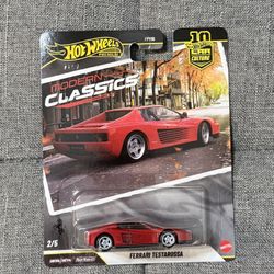 Hot Wheels Ferrari Testarossa Premium – $15