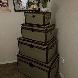 Storage Trunks/Decorative-Not For Travel