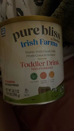 Pure bliss toddler milk