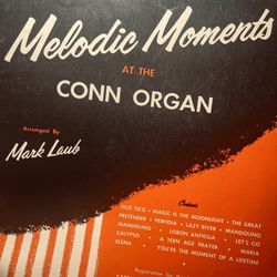 Melodic moments at the Conn Organ Book 1957