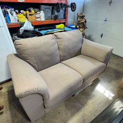 Brown Loveseat Couch