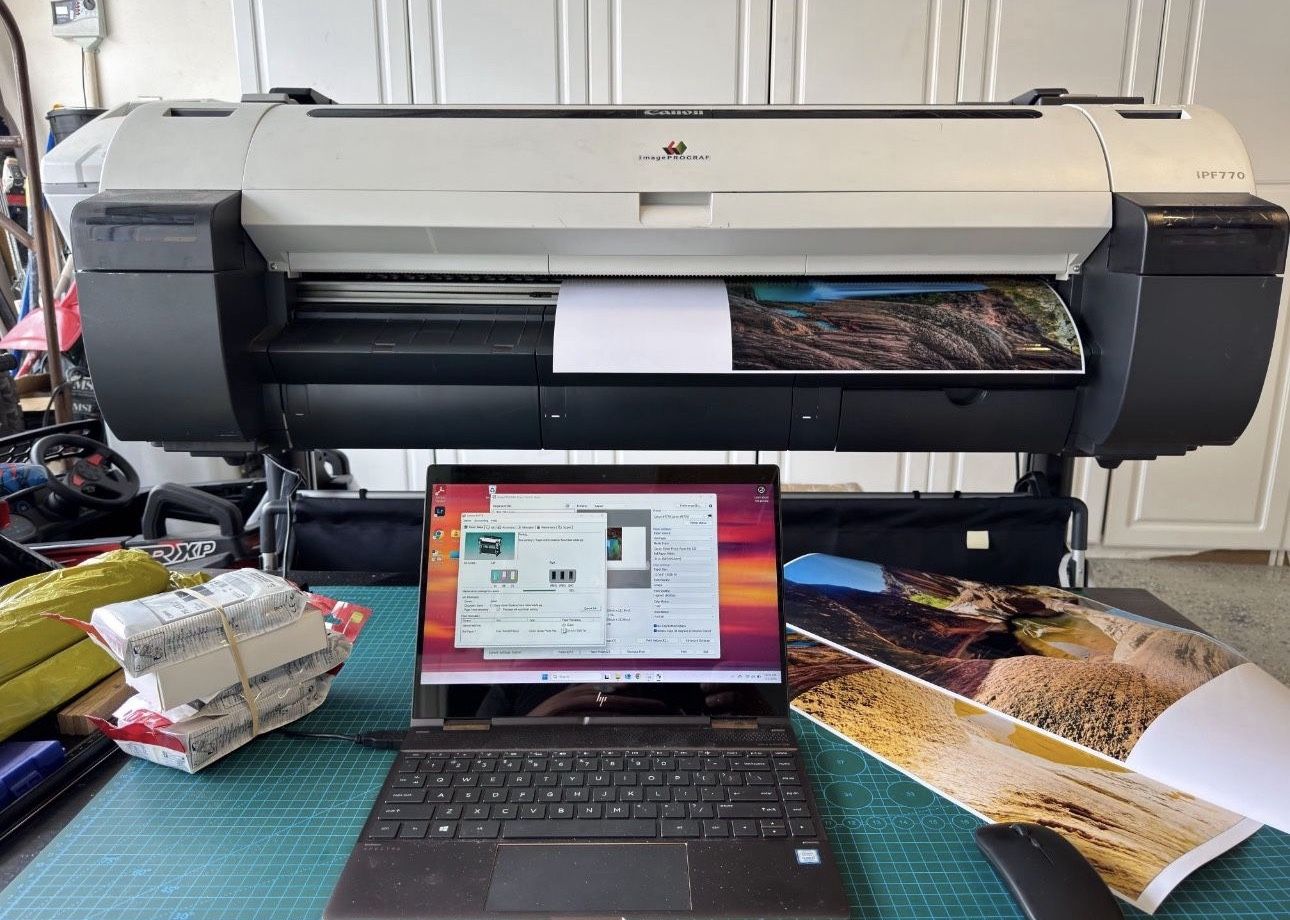 Canon imagePROGRAF iPF770 Inkjet Large Format Printer - 914.40 mm (36")