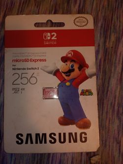 Samsung 256GB microSD Express Nintendo Switch 2