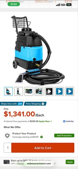 Extractor machine like new only use few times