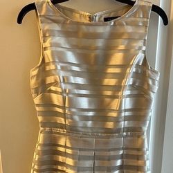 Gold Tahari Cocktail Dress