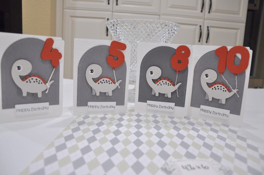 Birthday Card For Kids Dinosaur boy