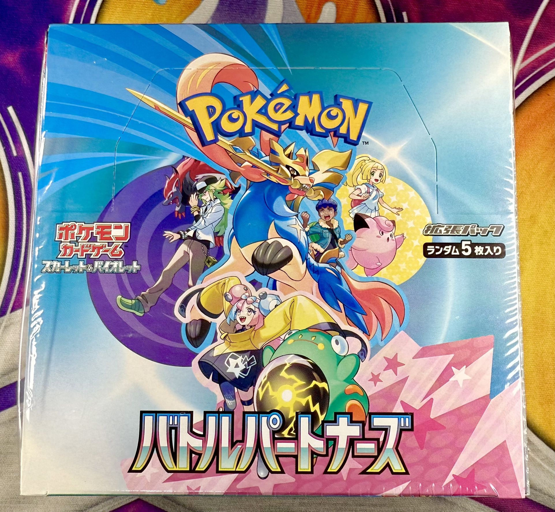 Pokemon Japan Battle Partners sv9 Booster Box Japanese