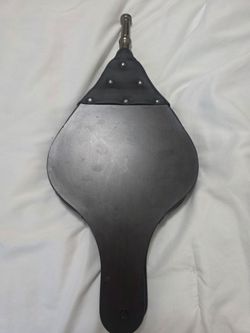 Fireplace Bellows – Wood & Leather Air Blower (Great Condition)