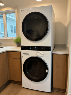 LG Washer Dryer Set WKEX200HWA – Like New, 4.5/7.4 cu ft - Depew, NY