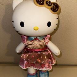 Blip Sanrio Hello Kitty Baker Vinyl Doll 12” Poseable