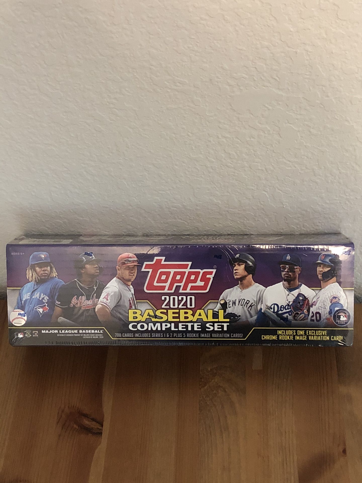 2020 Topps MLB Baseball Complete Factory Sealed - TARGET Purple Set + CHROME RC