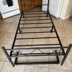 Iron Metal Twin XL Bed Frame