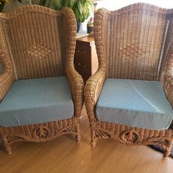 Wicker Chair Set