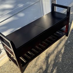 Shoe Rack With Storage