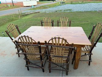 Custom Handmade Rustic Dining