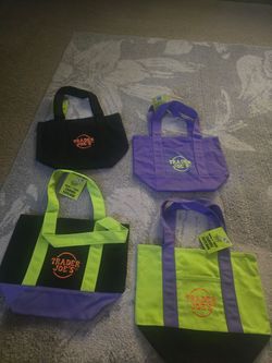 Trader Joe's trick or treat canvas bag $24 each