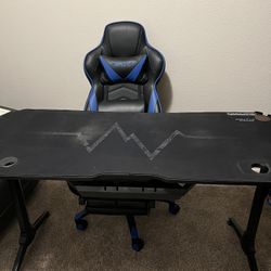 Gaming Table And Chair 