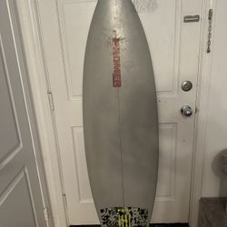 5’8” Promer surfboard shortboard 