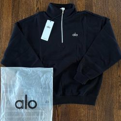 Alo Quarterzip Black