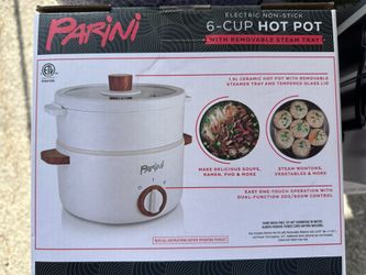 Parini 6 Cup Hot Pot Electric Cooker