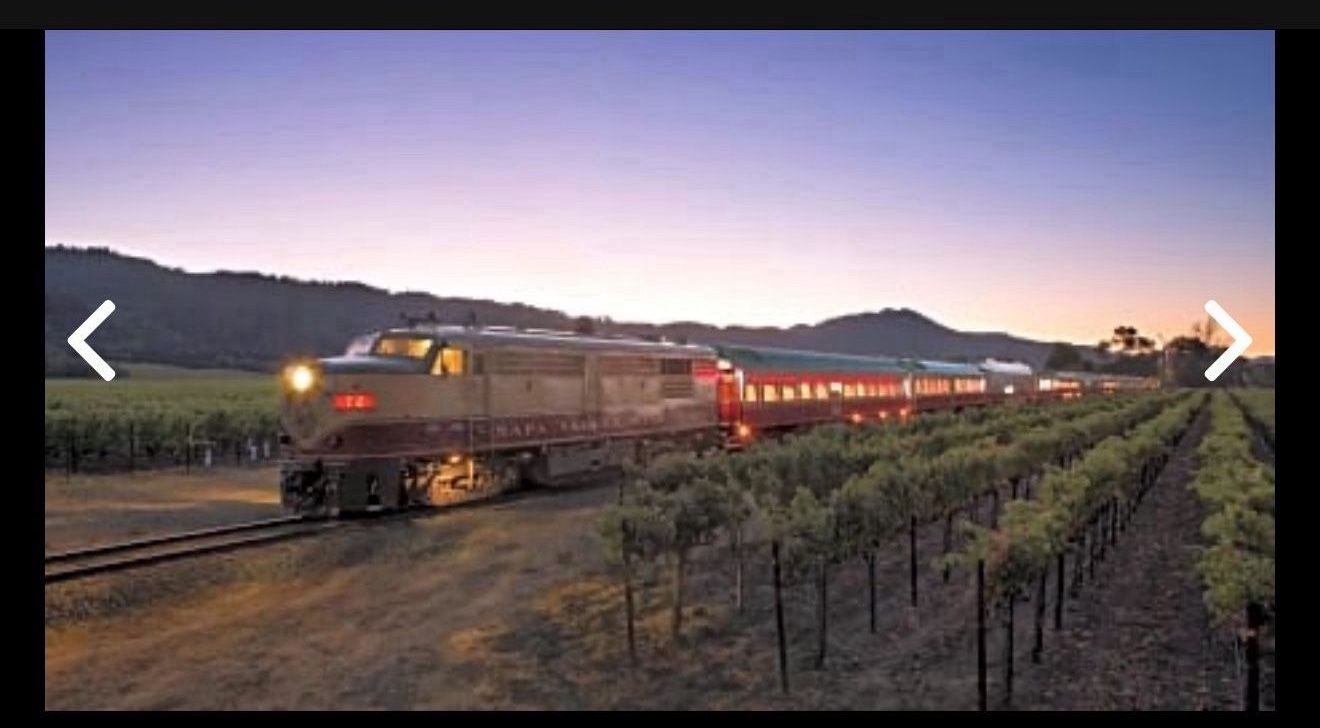 Napa Valley Wine Train excursion