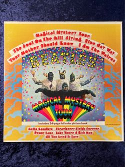 The Beatles - Magical Mystery Tour - LP 1967 1st US Press VG++ Full Booklet!