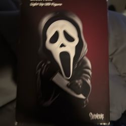 Ghost Face Light Up Led Figure