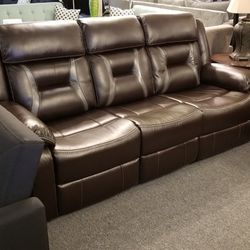 Brand Manual Reclining Sofa