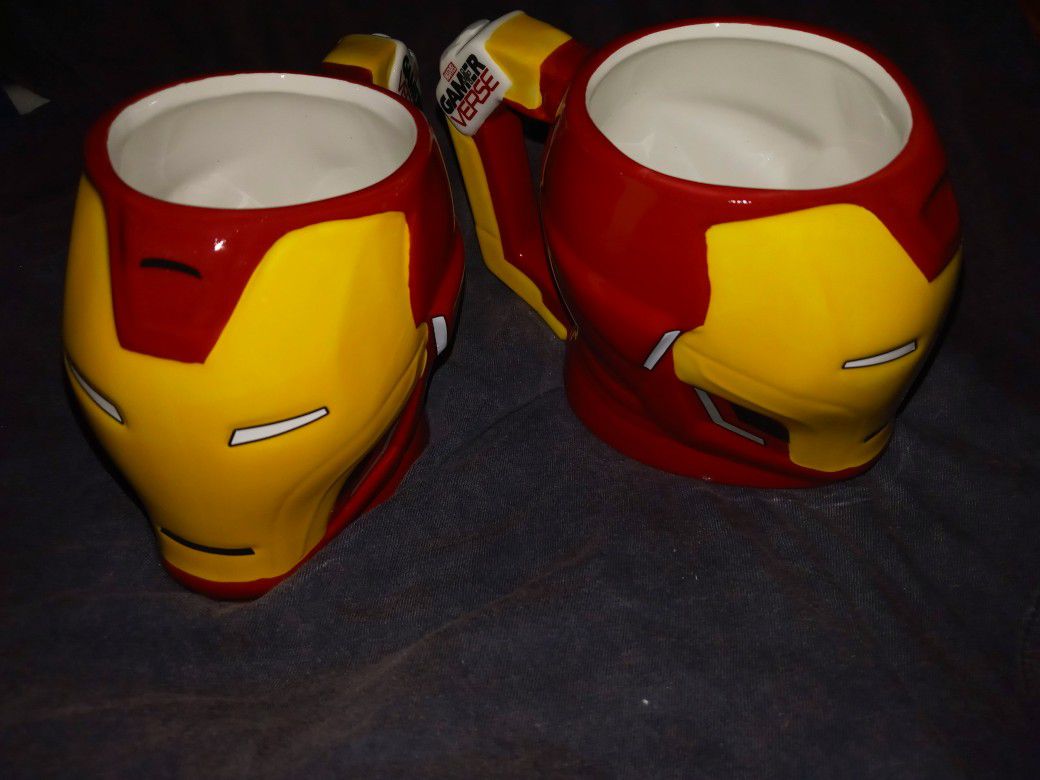 New Iron Man Mugs
