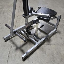 Hammer Strength Plate Loaded Seated Calf Machine