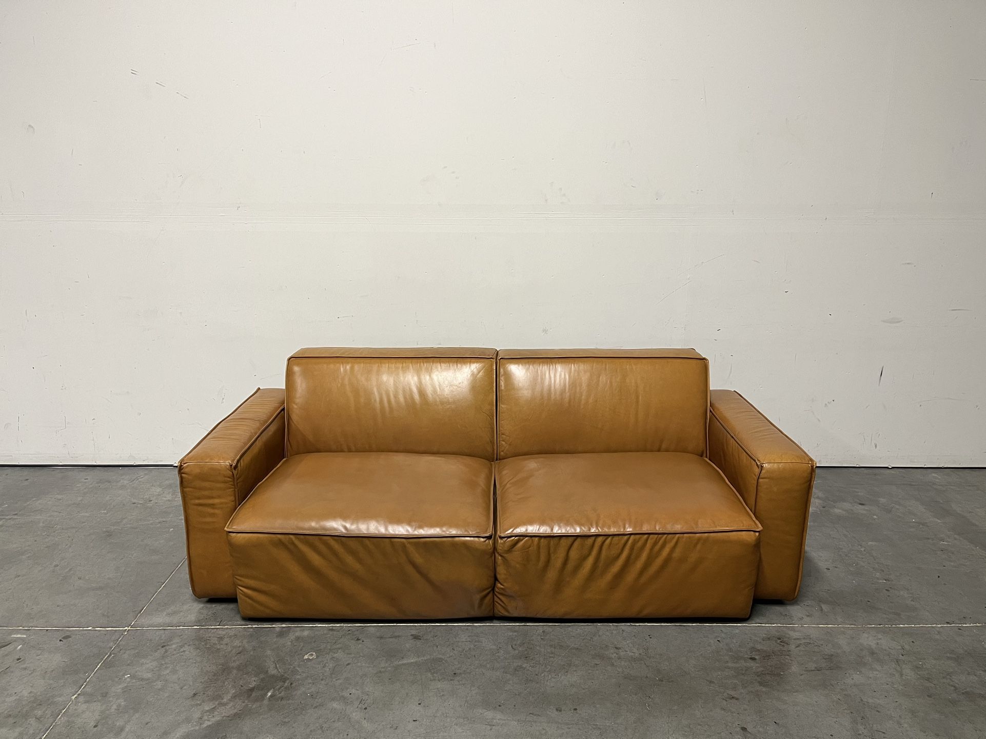 West Elm, Sedona Leather Sofa