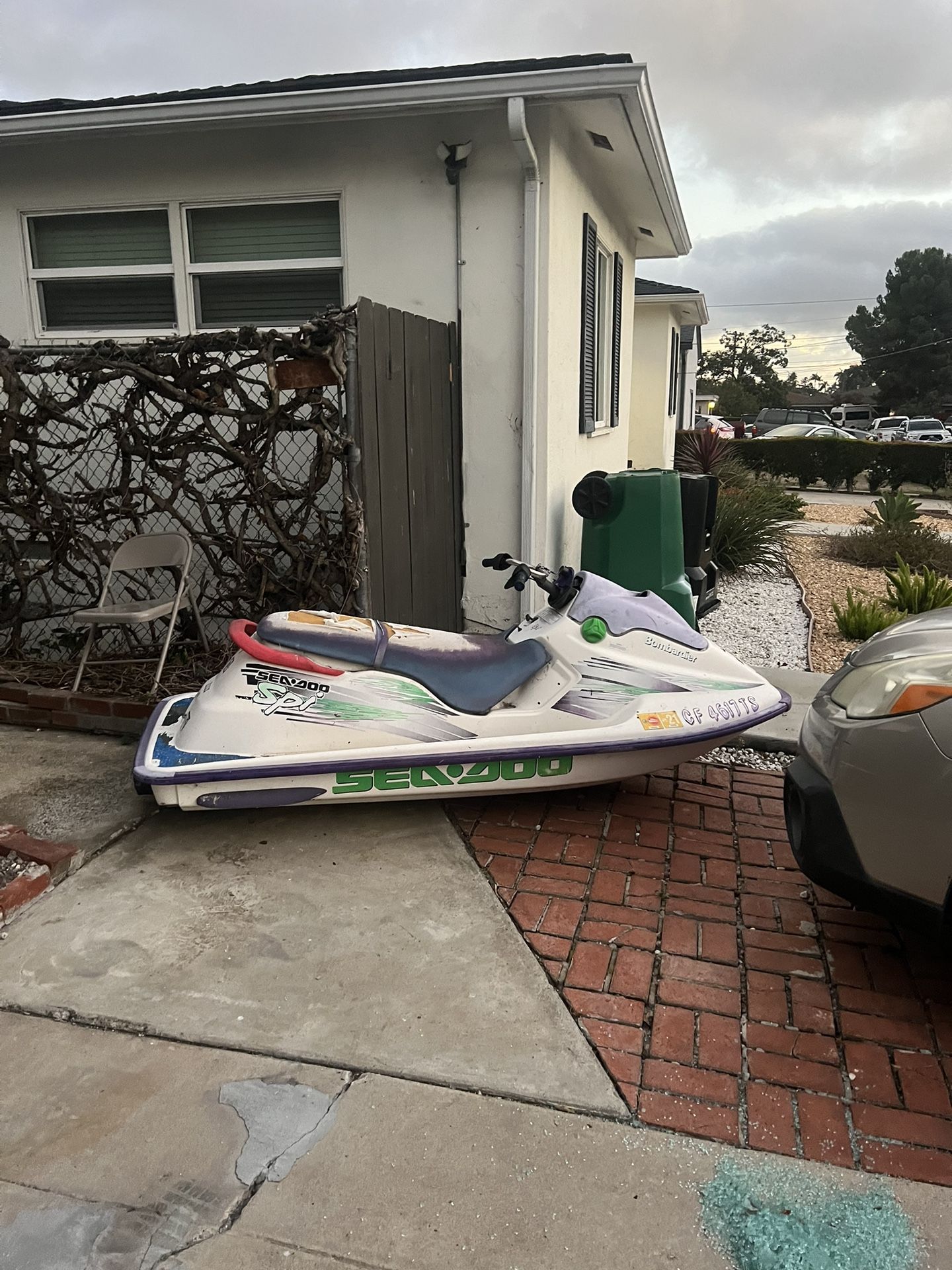 Old Sea-Doo Jetski