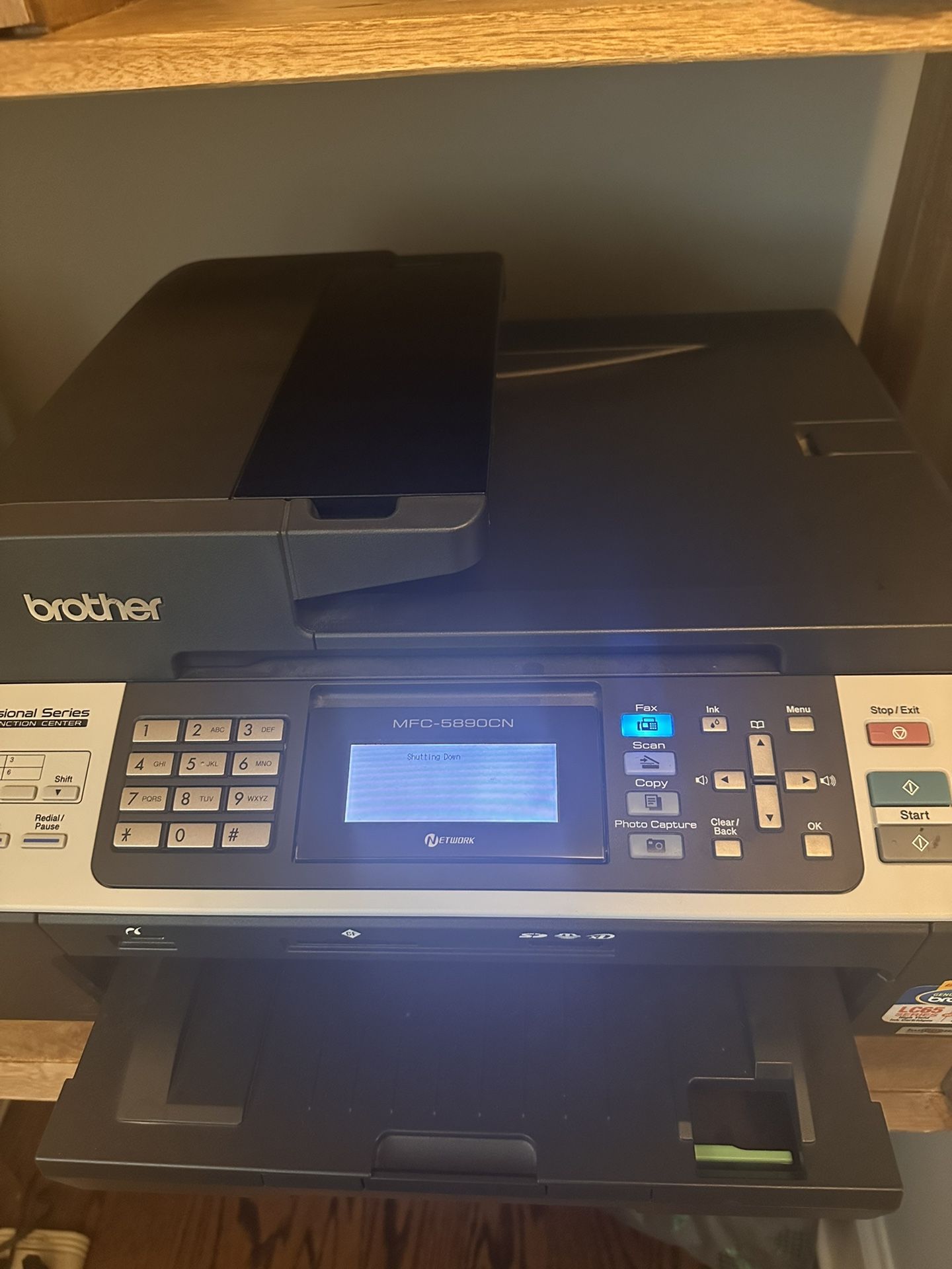 Brother Color Printer, Copier, Scanner And Fax