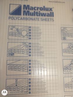 Macrolux Multiwall Polycarbonate Sheet