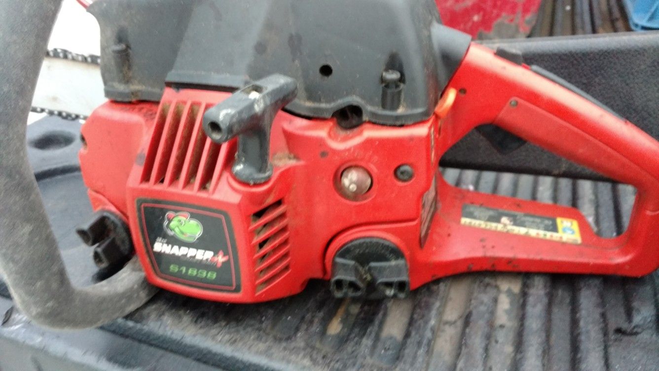 Snapper s1838 chainsaw