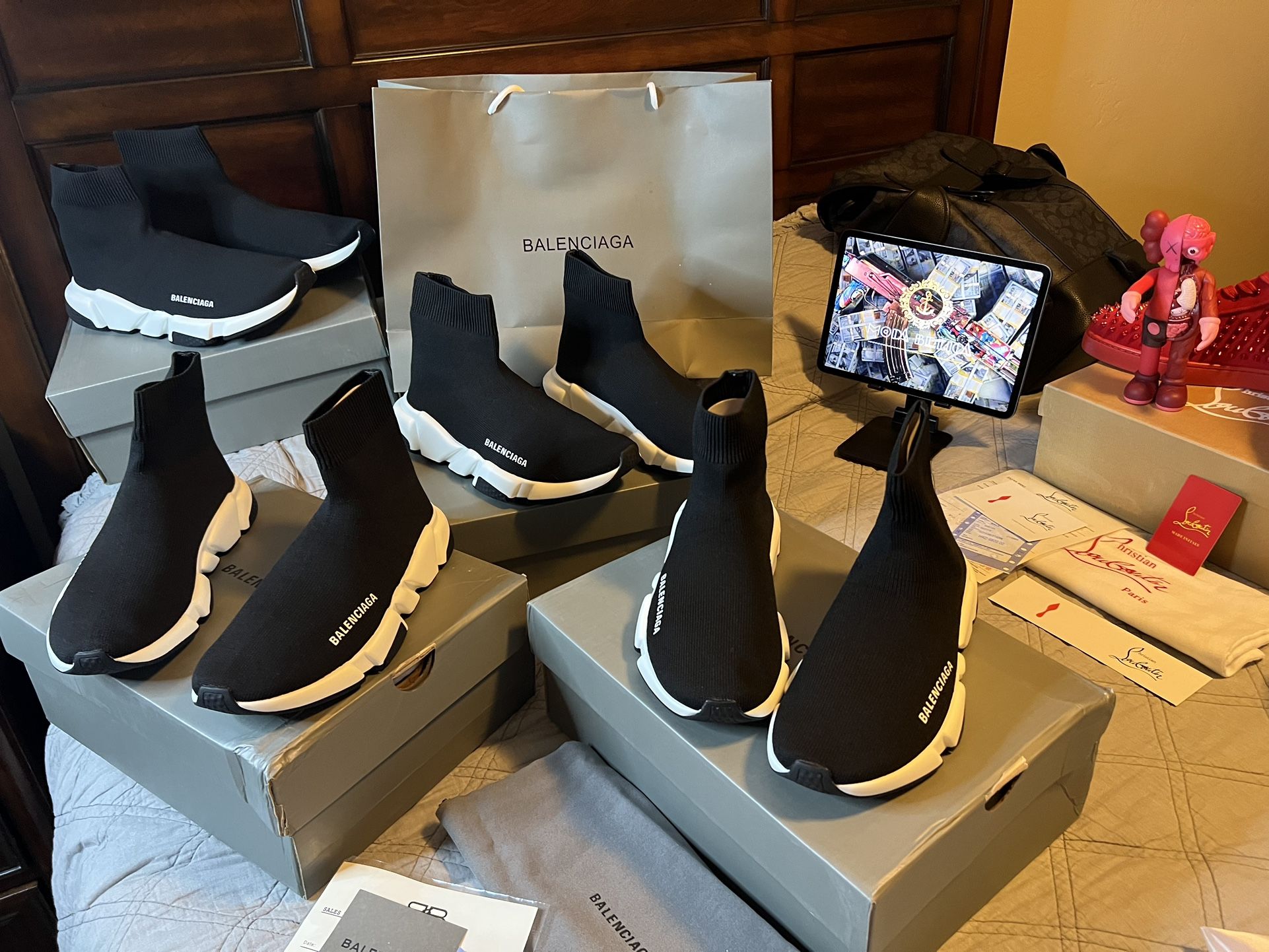 few sizes available 