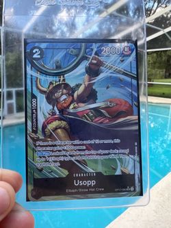 Usopp (Alternate Art) OP17-080 The World's Strongest Warriors Foil One Piece NM