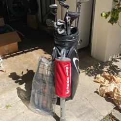 Golf Set 13 Pc Mitzuno With Training Bag Shag 