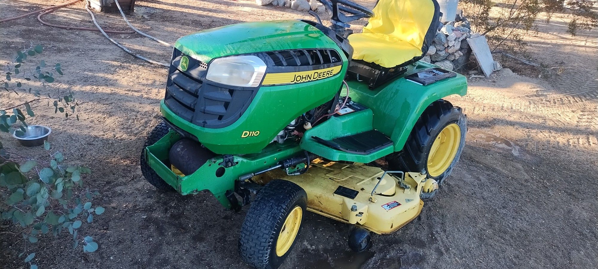 John Deere 235 Tractor And Trailer