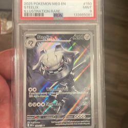 Pokemon Steelix Mega Evolution #150 Psa9