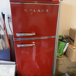 Home depot deals red refrigerator