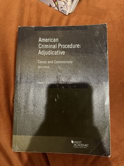 American Criminal Procedure, Adjudicative: Cases and Commentary 10th (American Casebook Series) - Softcover