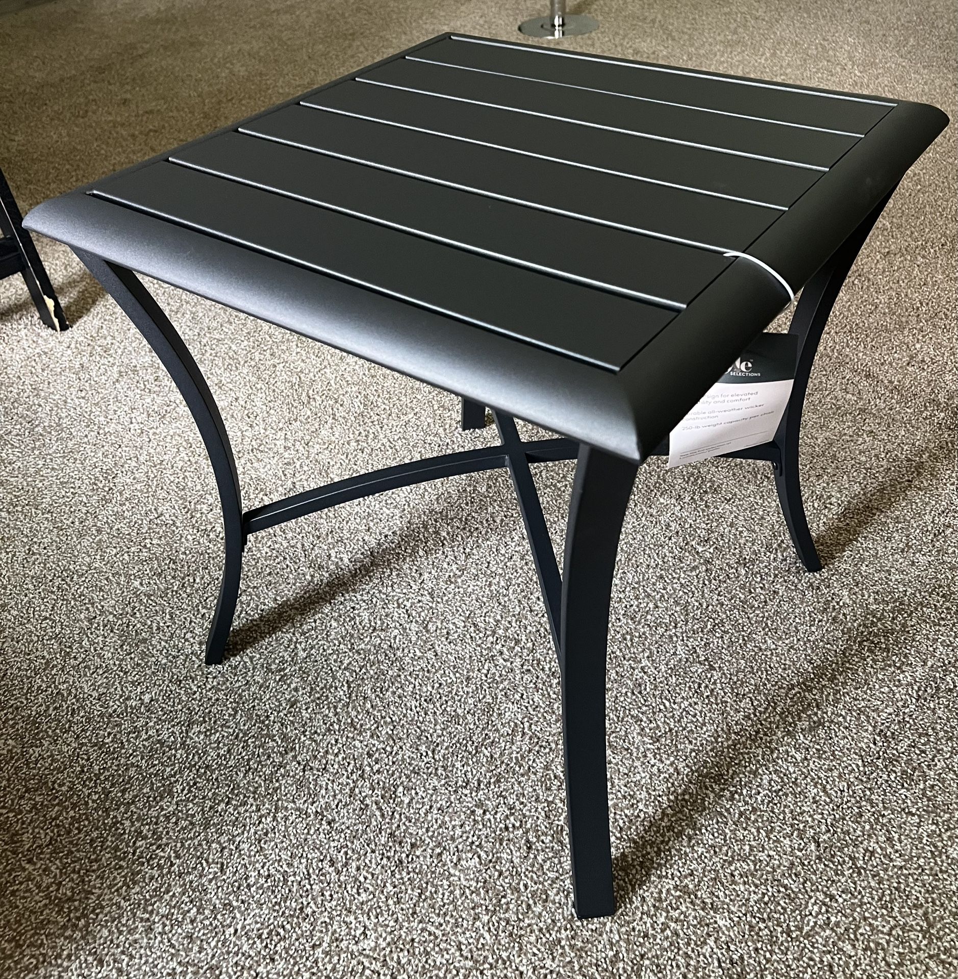 New Patio Table