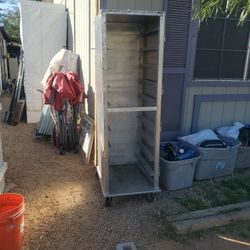 Aluminium  Bakery Cart  I ASK  $75.00 