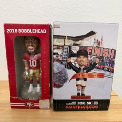 49ers SF Giants bobble heads