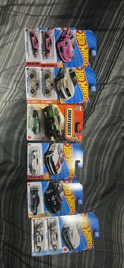 Hot Wheels and Matchbox Die-Cast Car Collection - Porsche, Ford, Subaru, Nissan, Toyota